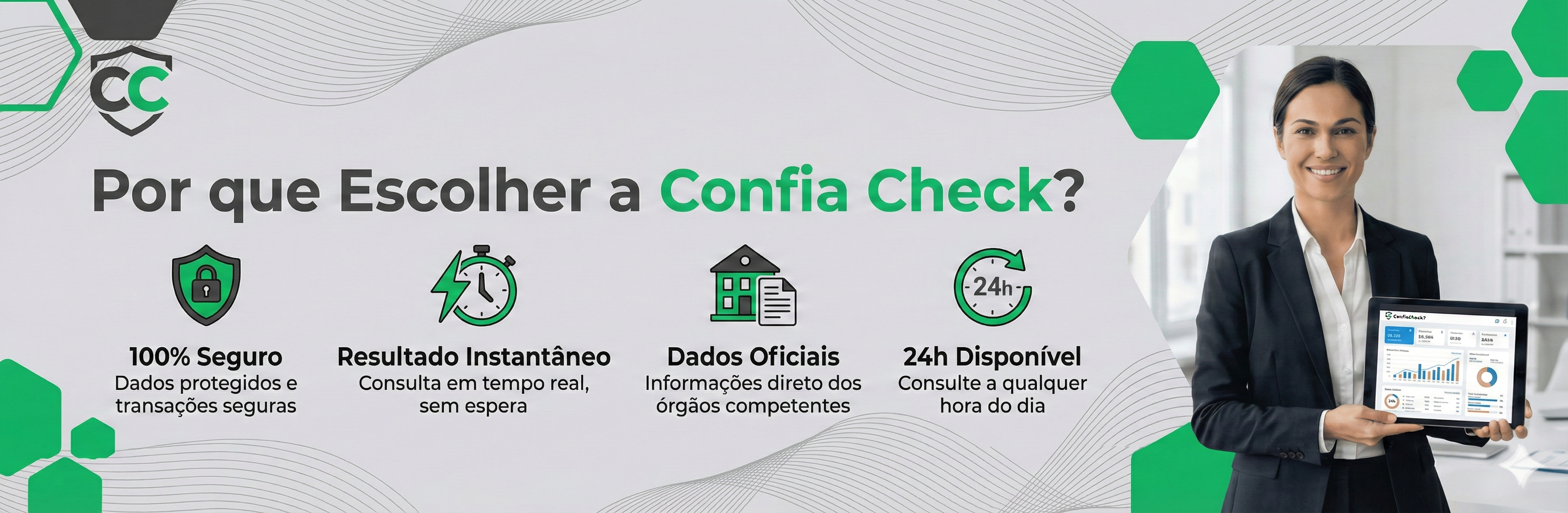 Por que Escolher a Confia Check